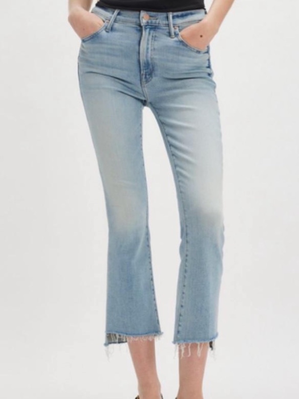 Mothers Jeans- 27- the insider crop step fray